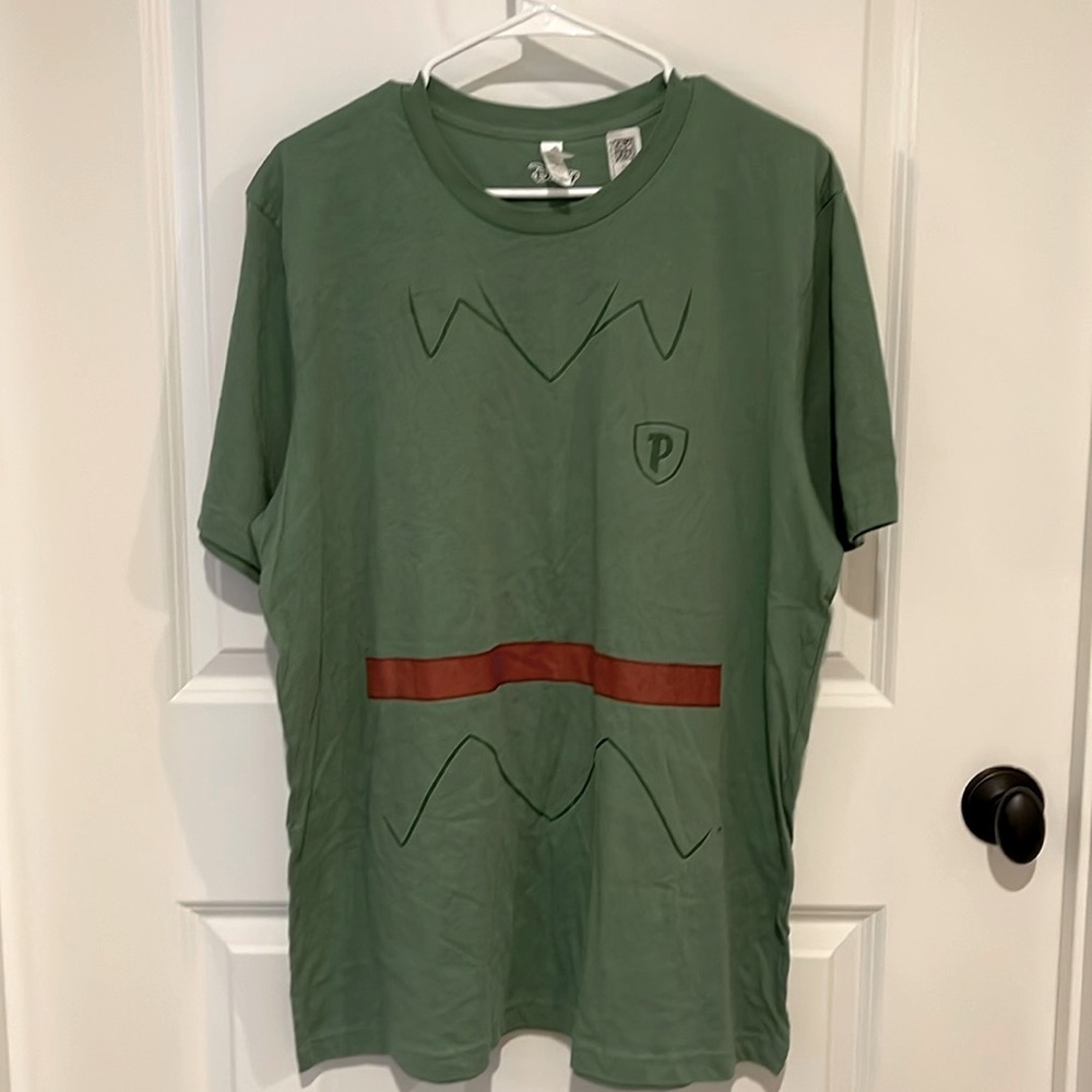 Peter Pan Shirt - Disney - Costume - XL - New - Halloween Costume.